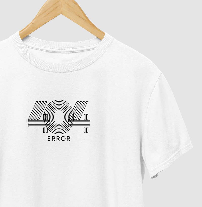 Camiseta Masculina 404 error