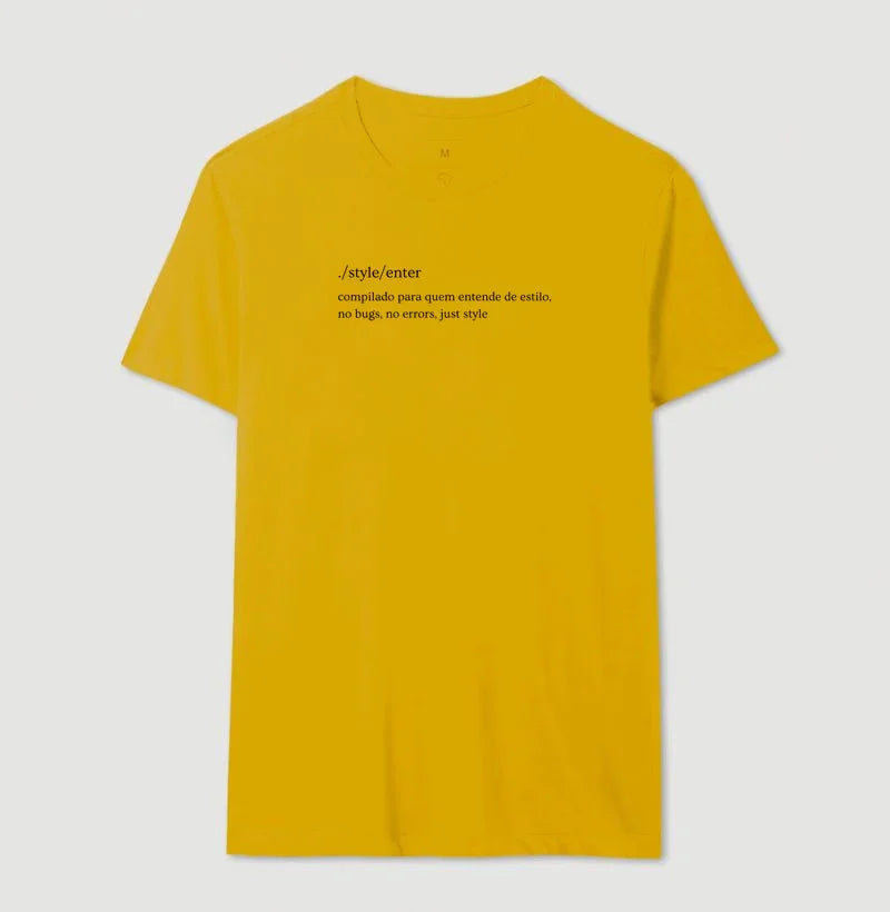 Camiseta Style/enter
