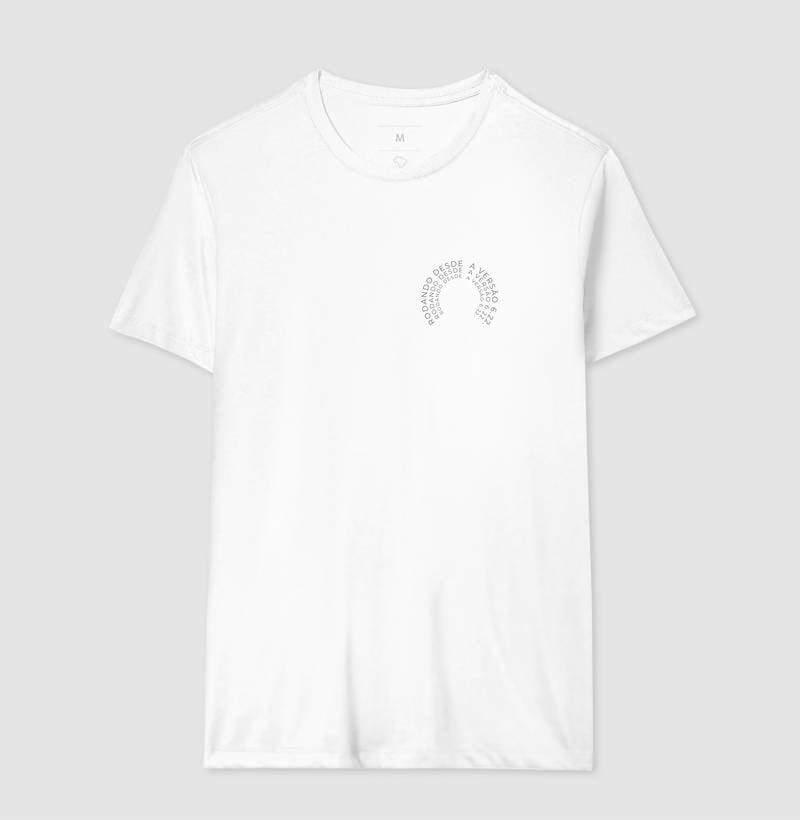 Camiseta  Rodando desde a versão 6.22.