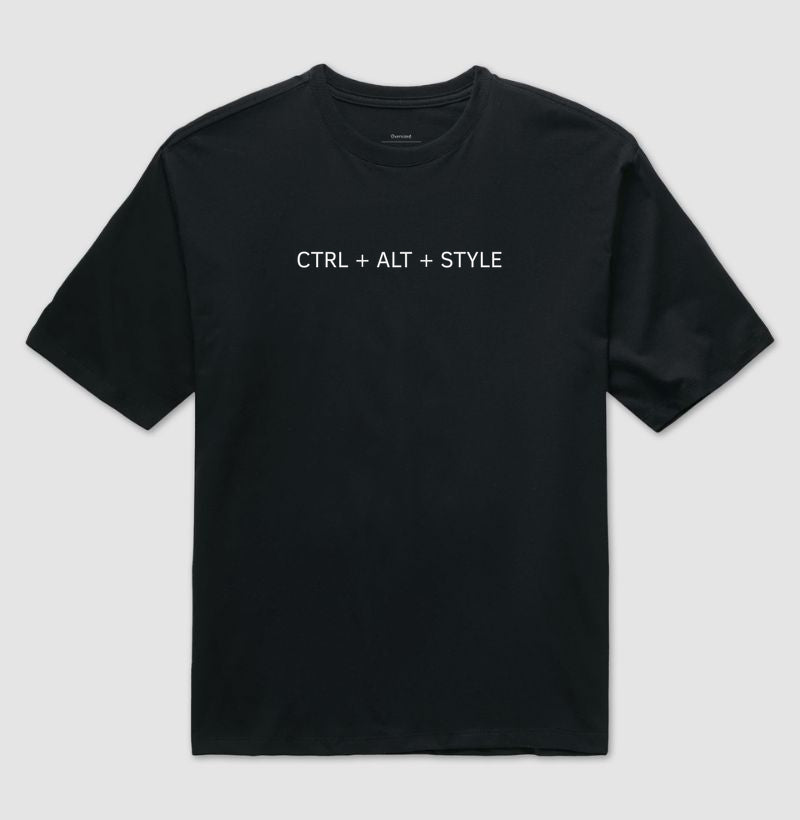 Camiseta Ctrl+alt+style