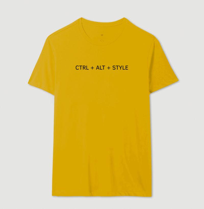 Camiseta Ctrl+alt+style