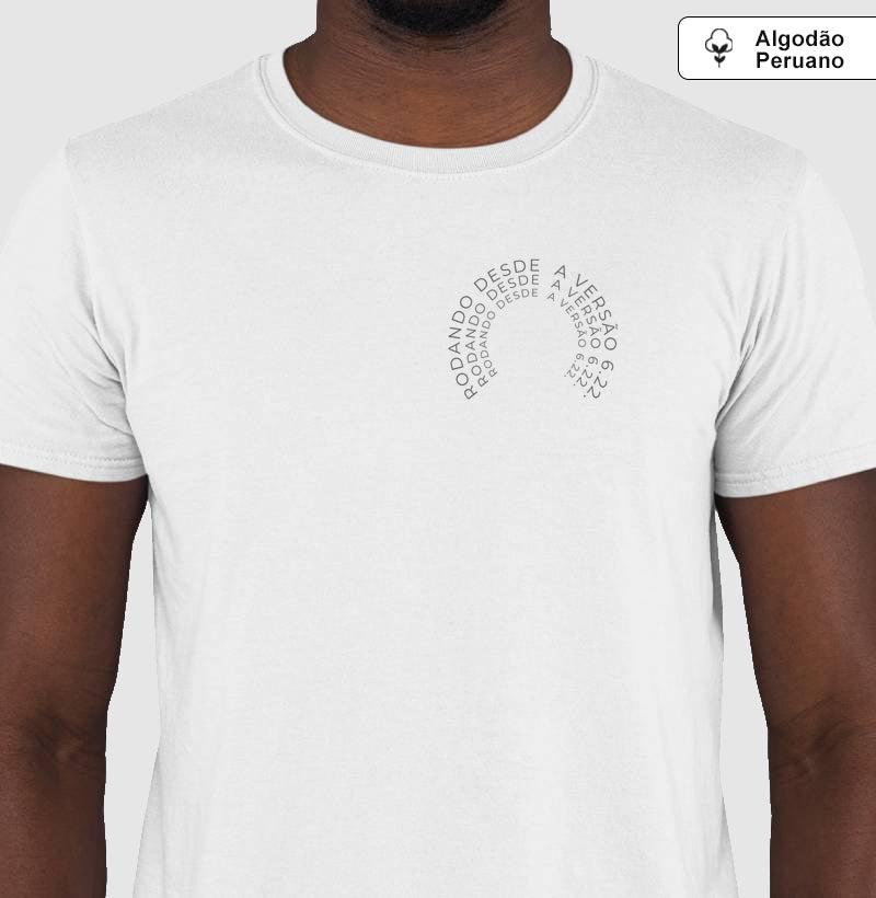 Camiseta Algodão Peruano Rodando desde a versão 6.22.