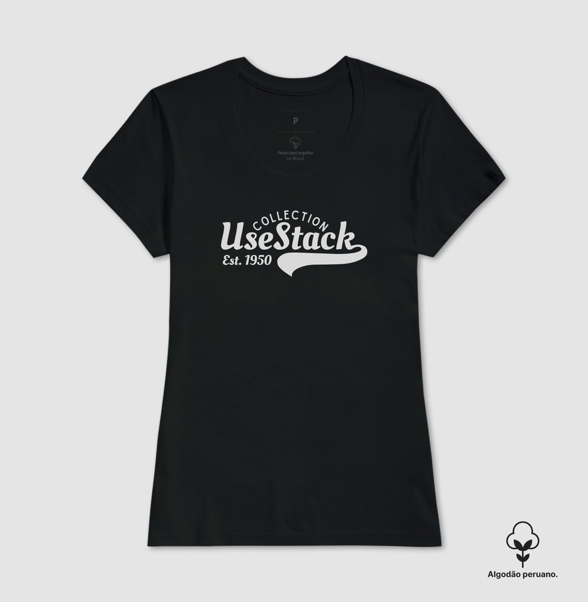 Camiseta Feminina Use Stack