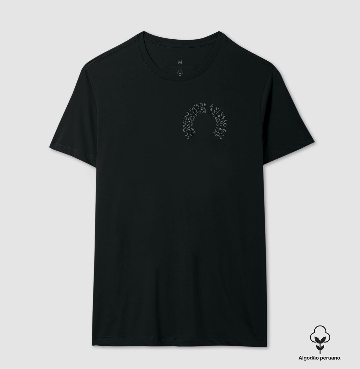 Camiseta Masculina Rodando desde a versão 6.22.
