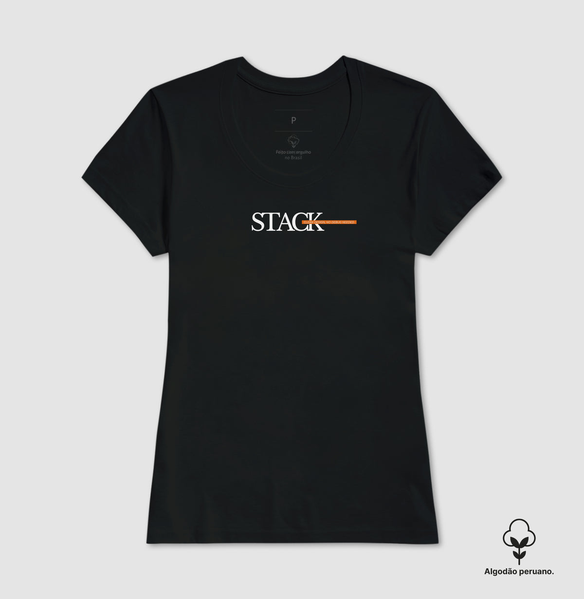 Camiseta Clean design, no debug needed.- Feminina