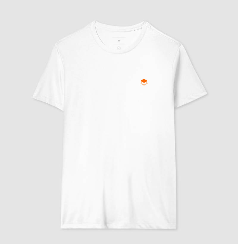 Camiseta Masculina Logo Stack