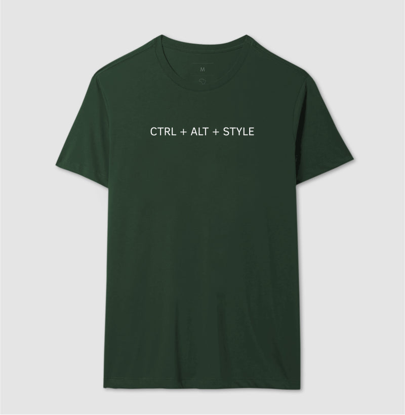 Camiseta Ctrl+alt+style