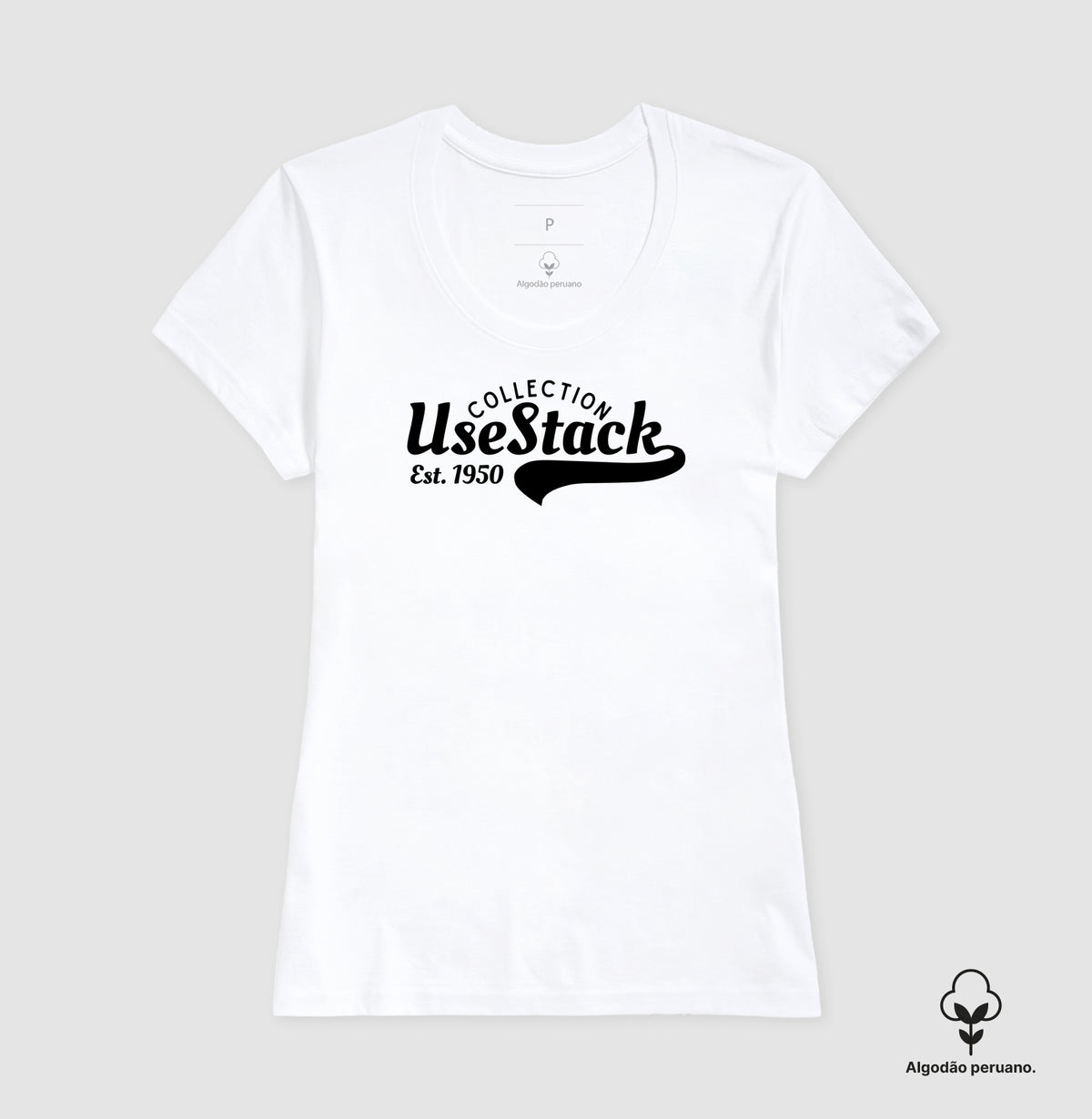 Camiseta Feminina Use Stack