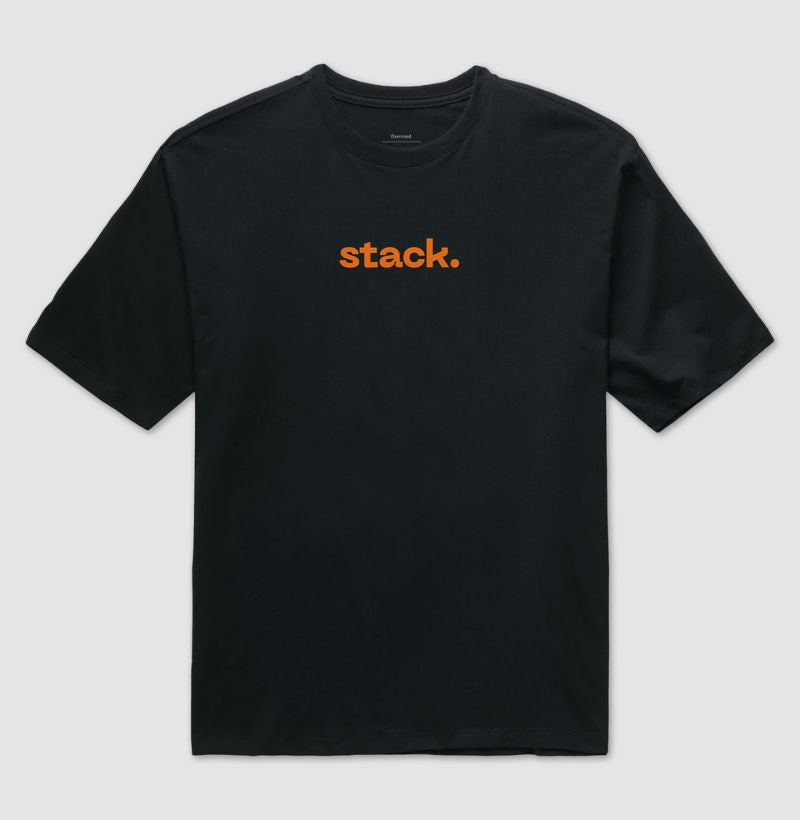 Camiseta Oversized Stack.