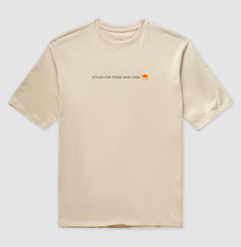 Camiseta Oversized Styled for those who code.