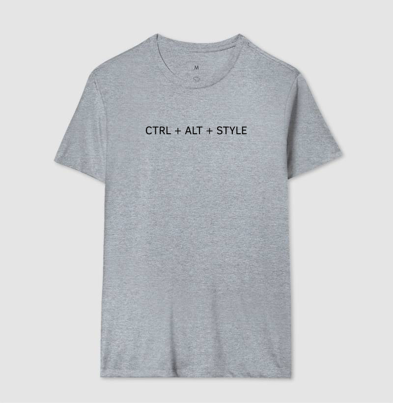 Camiseta Ctrl+alt+style
