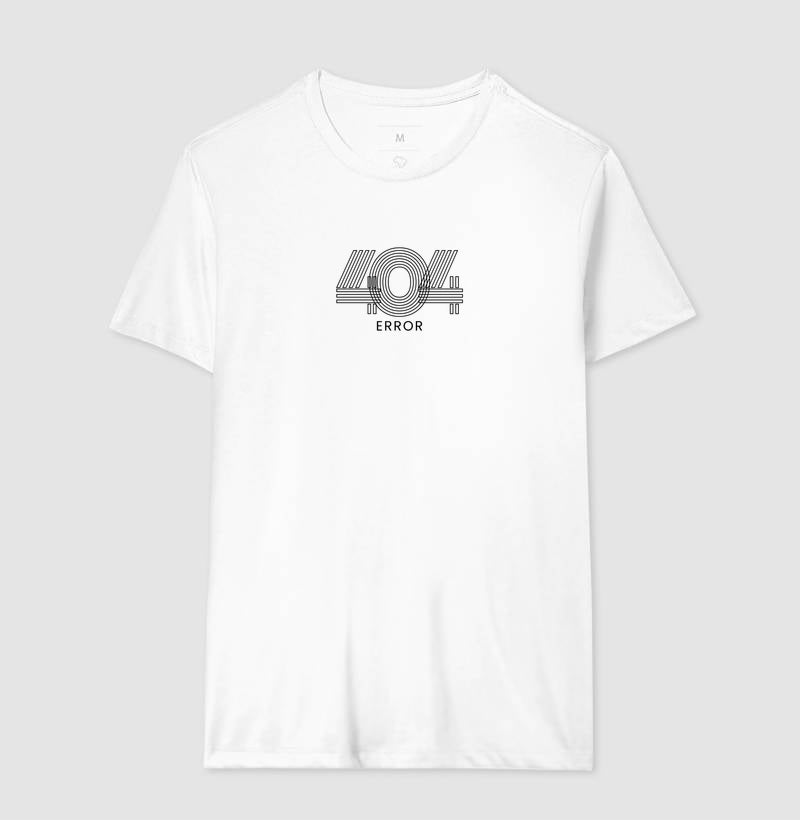 Camiseta Masculina 404 error