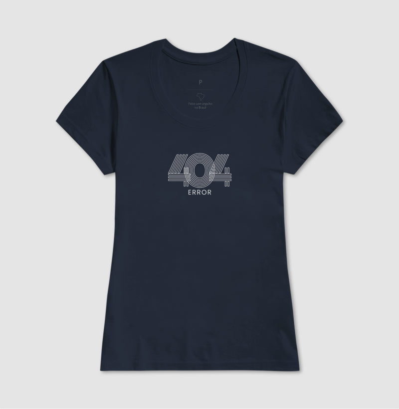 Camiseta Feminina Vintage Error