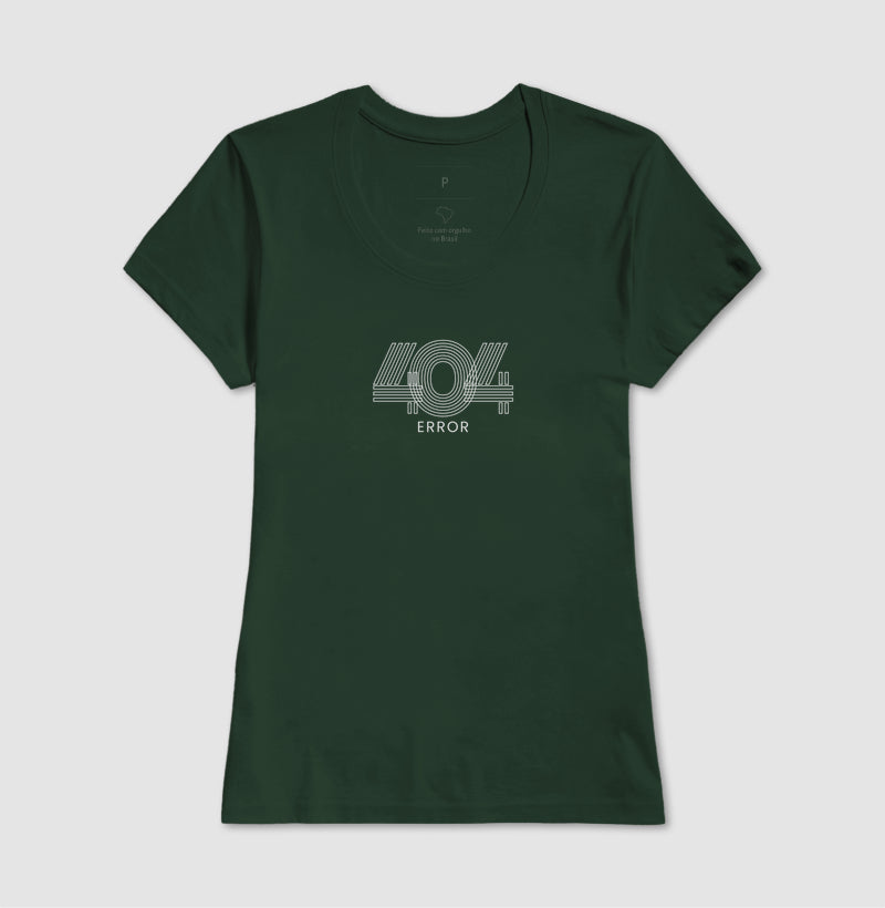 Camiseta Feminina Vintage Error