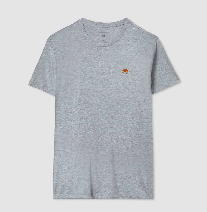 Camiseta Masculina Logo Stack