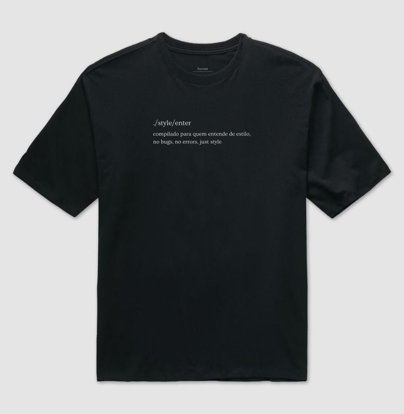 Camiseta Style/enter - Unissex