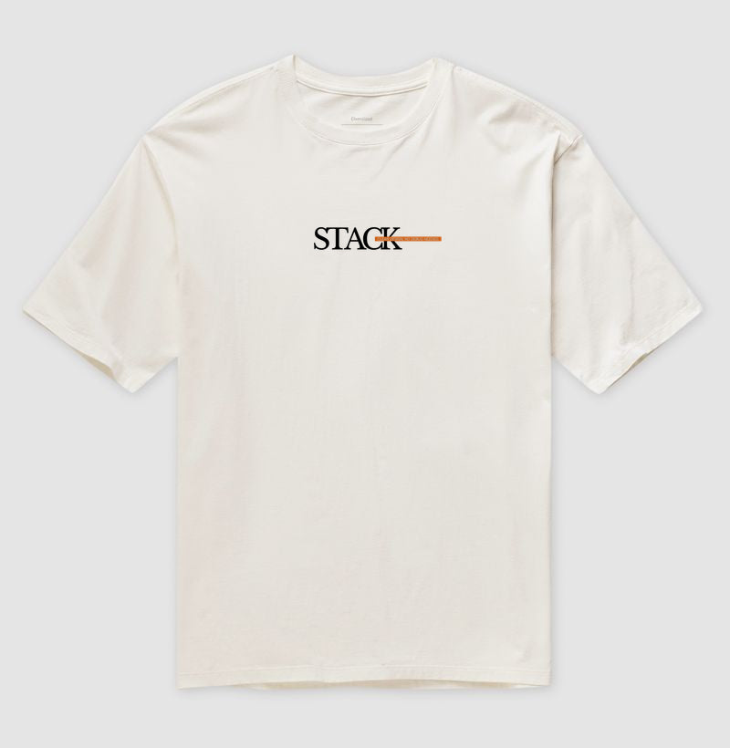 Camiseta Oversized Clean design, no debug needed.