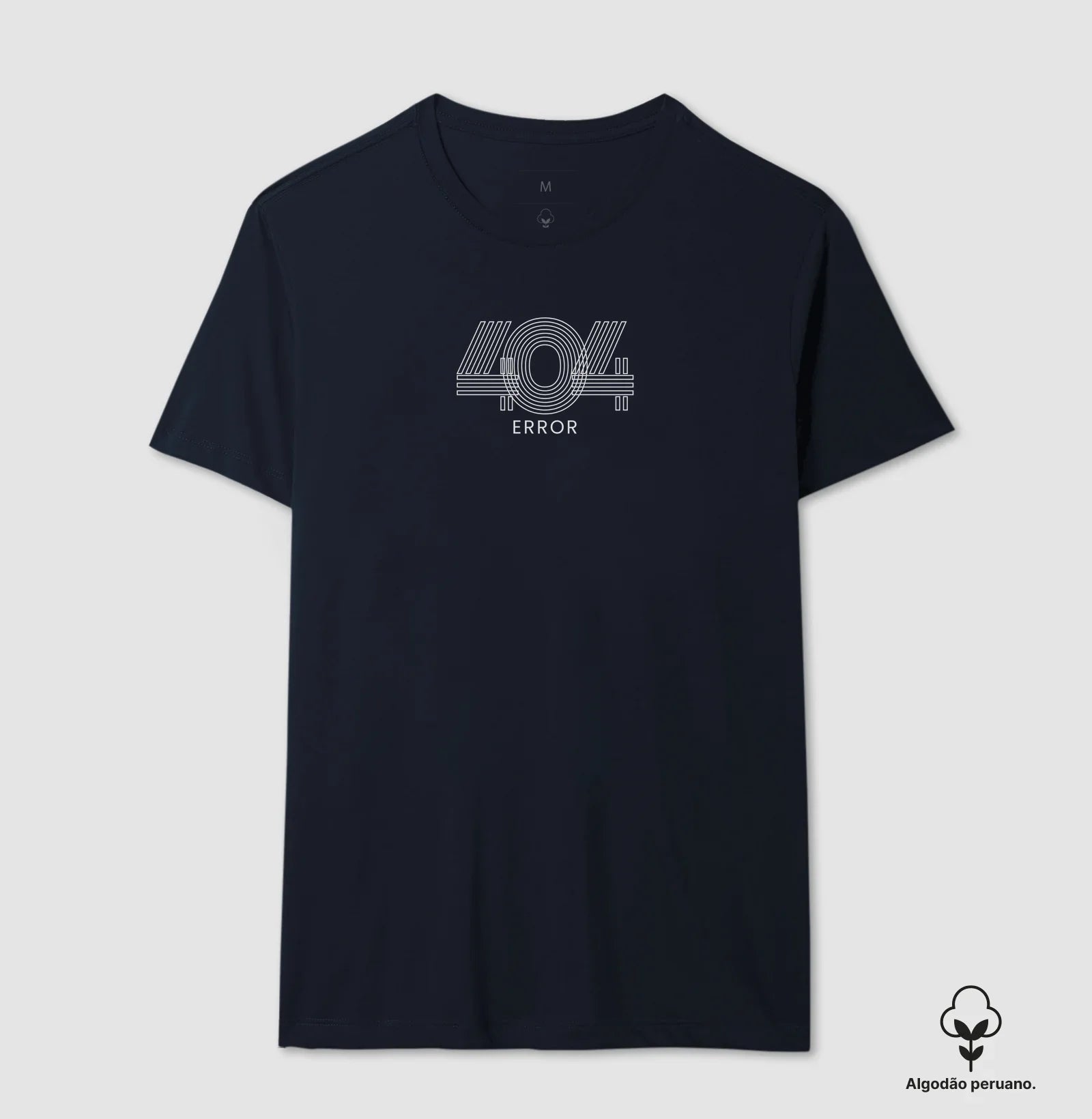 Camiseta Algodão Peruano Vintage Error