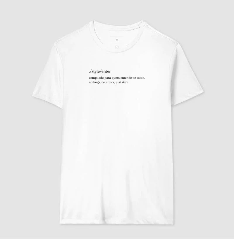 Camiseta Style/enter