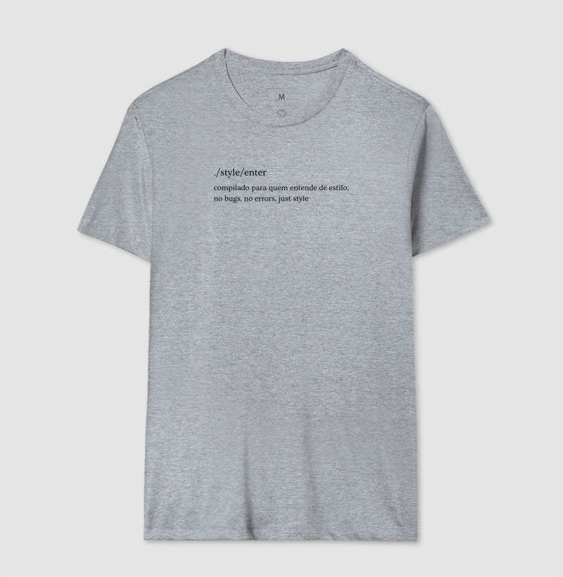 Camiseta Style/enter - Masculina