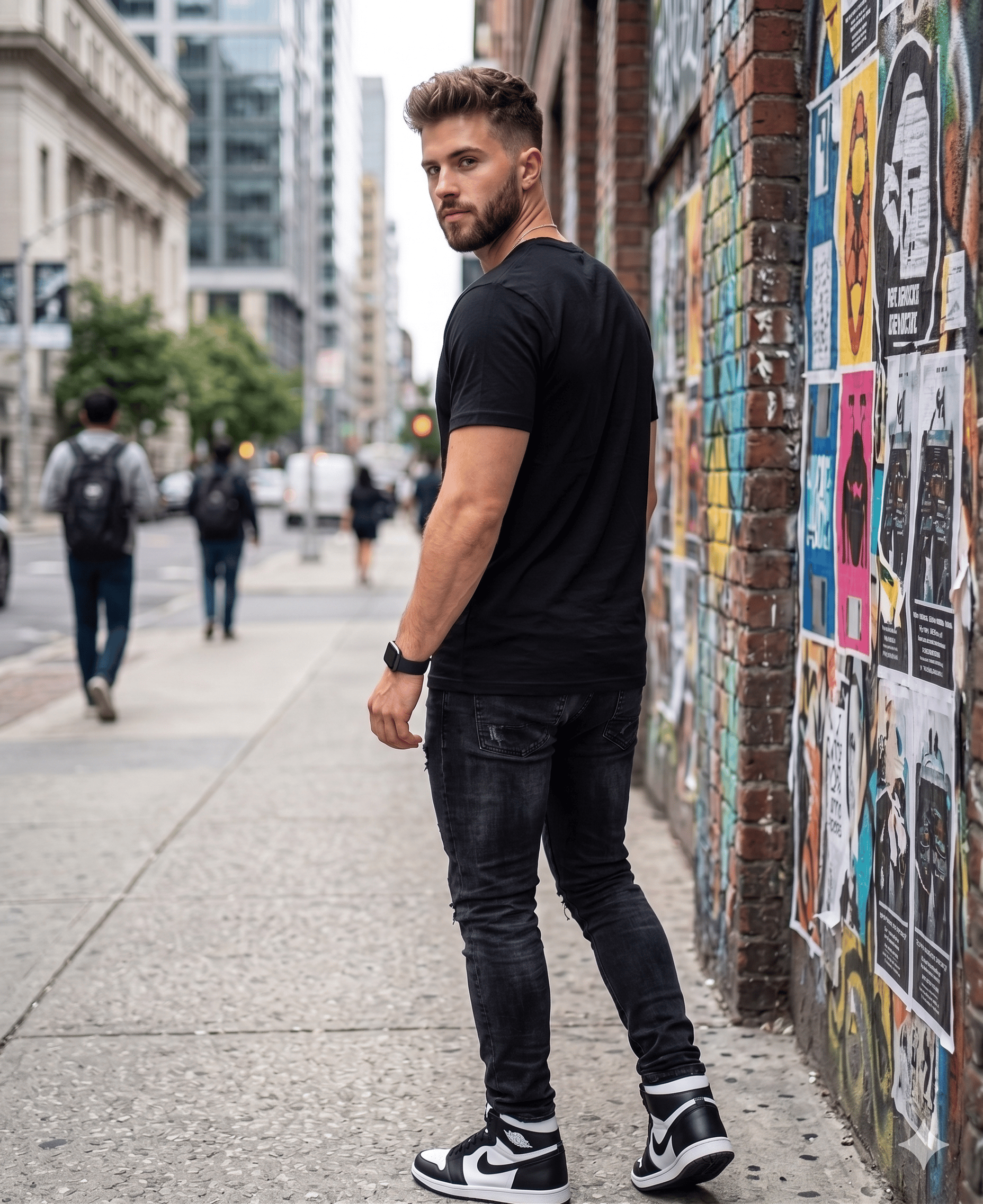 Camiseta Básica Disquete Masculina - Preta