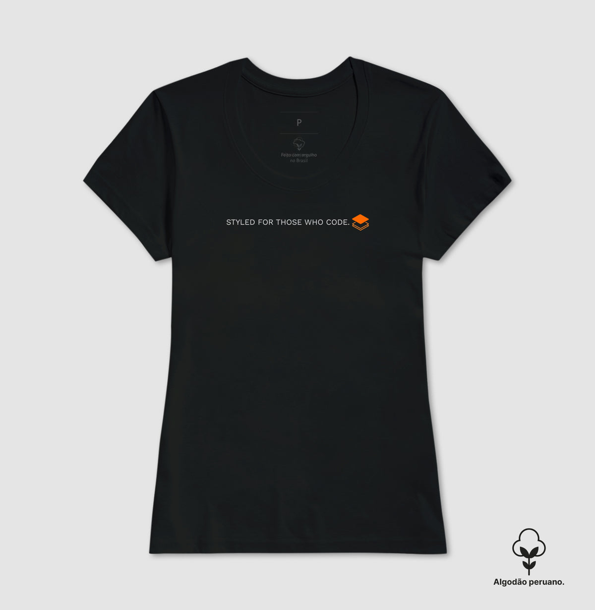 Camiseta Styled for those who code.