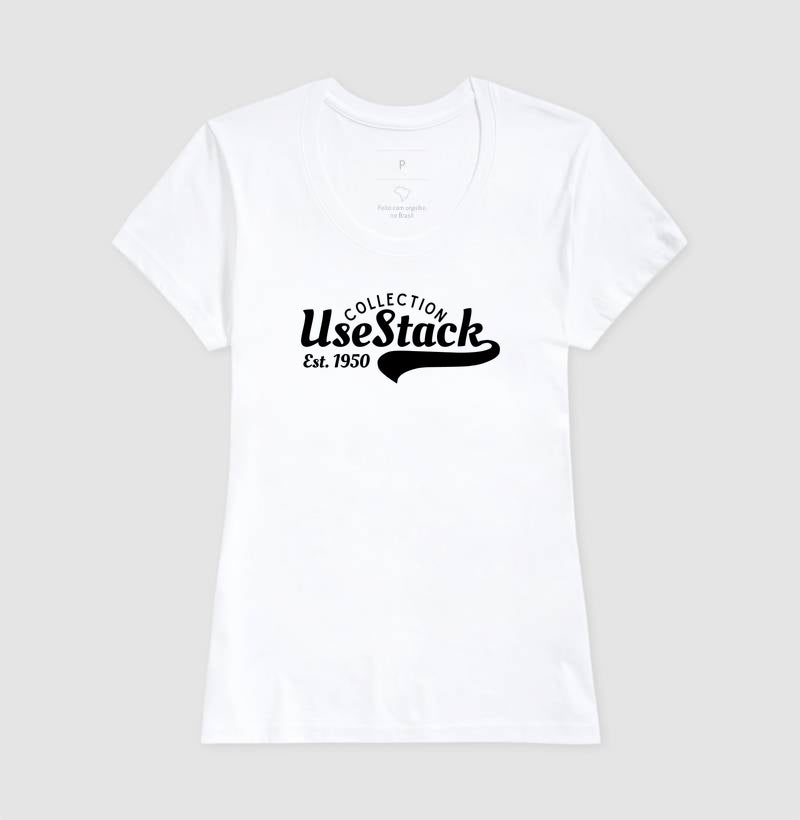 Camiseta Feminina Use Stack