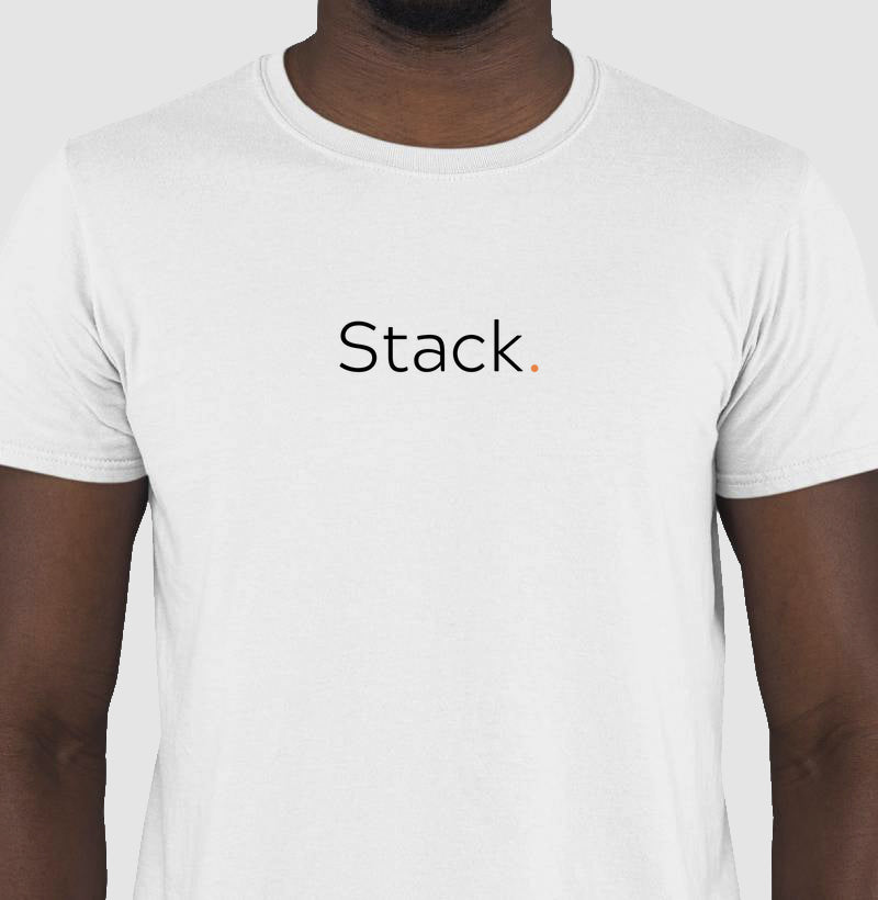 Camiseta Stack Preto