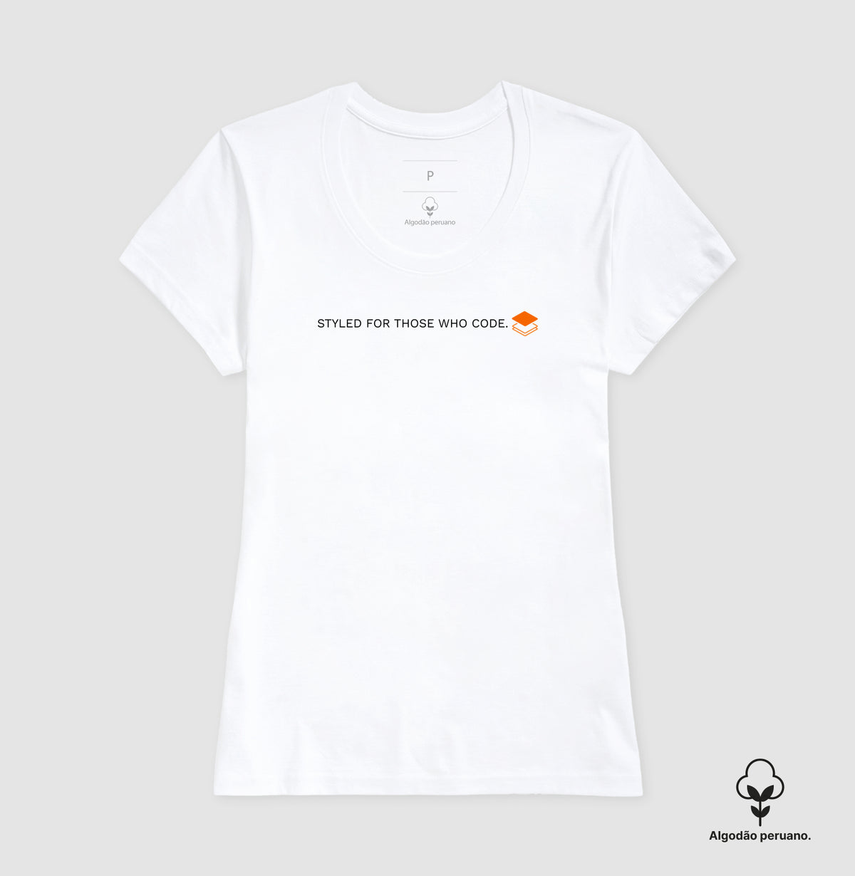 Camiseta Styled for those who code.
