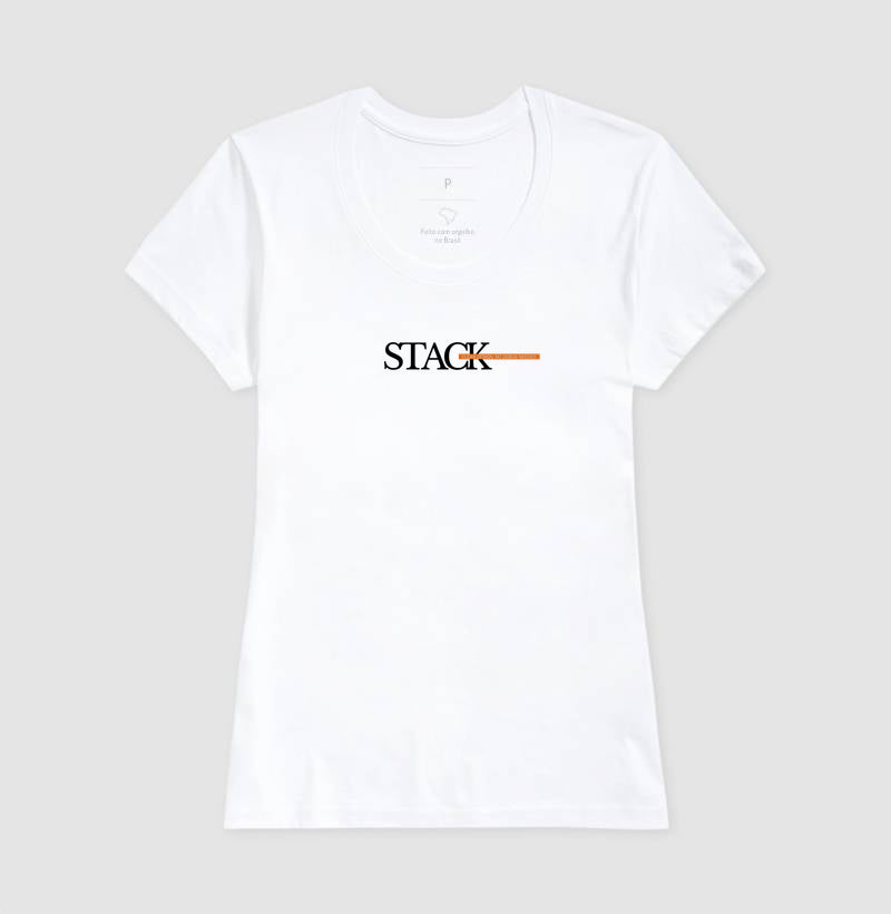 Camiseta Clean design, no debug needed.- Feminina